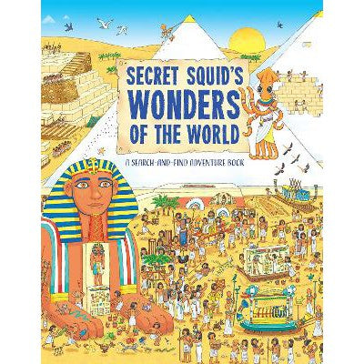 Secret Squid's Wonders of the World: A Search-And-Find Adventure Book-Books-Beetle Books-Yes Bebe