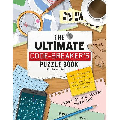 The Ultimate Code Breaker's Puzzle Book: Over 50 Puzzles to become a super spy, crack codes and train your brain-Books-Beetle Books-Yes Bebe