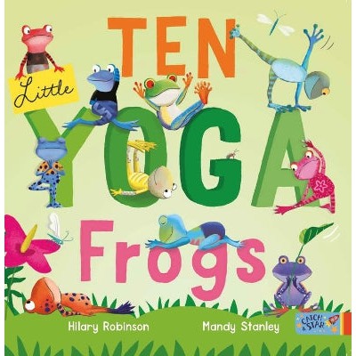 Ten Little Yoga Frogs-Books-New Frontier Publishing-Yes Bebe