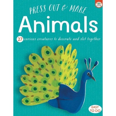 Press Out & Make Animals-Books-iSeek Ltd-Yes Bebe