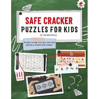 SAFE CRACKER PUZZLES FOR KIDS PUZZLES FOR KIDS: The Ultimate Code Breaker Puzzle Books For Kids - STEM-Books-Hungry Tomato Ltd-Yes Bebe