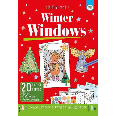 Creative Paper: Winter Windows: Creative window art with tracing paper