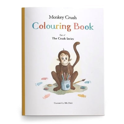 Monkey Crush Series Colouring Book-Books-The Crush Series-Yes Bebe