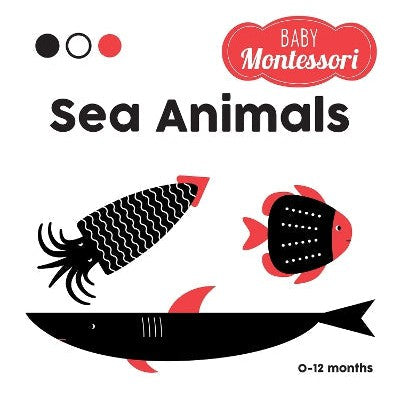Sea Animals: Baby Montessori-Books-White Star-Yes Bebe