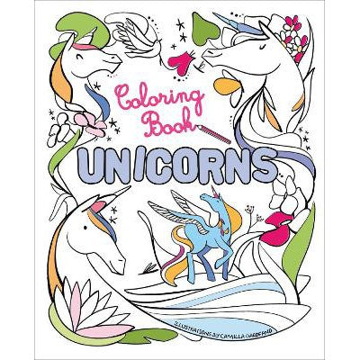 Unicorns: Coloring Book