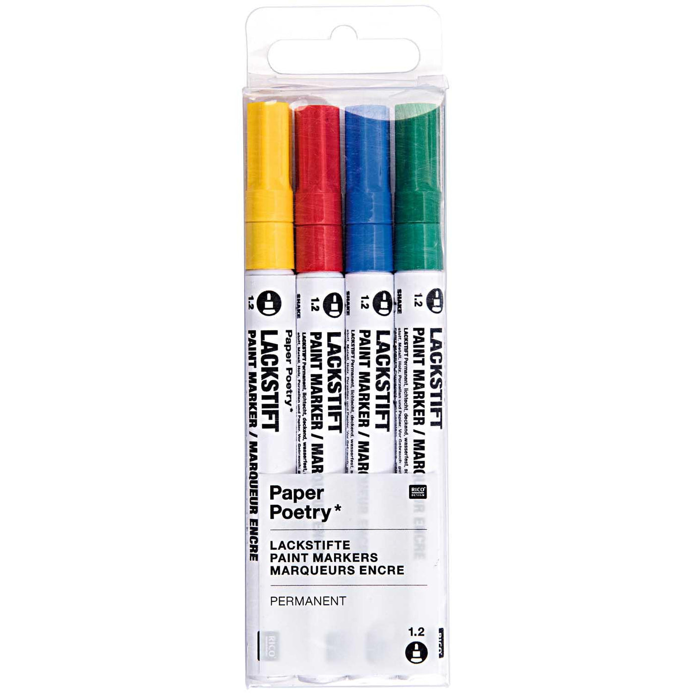 Paint Marker Set - 1.2mm - Multicolour