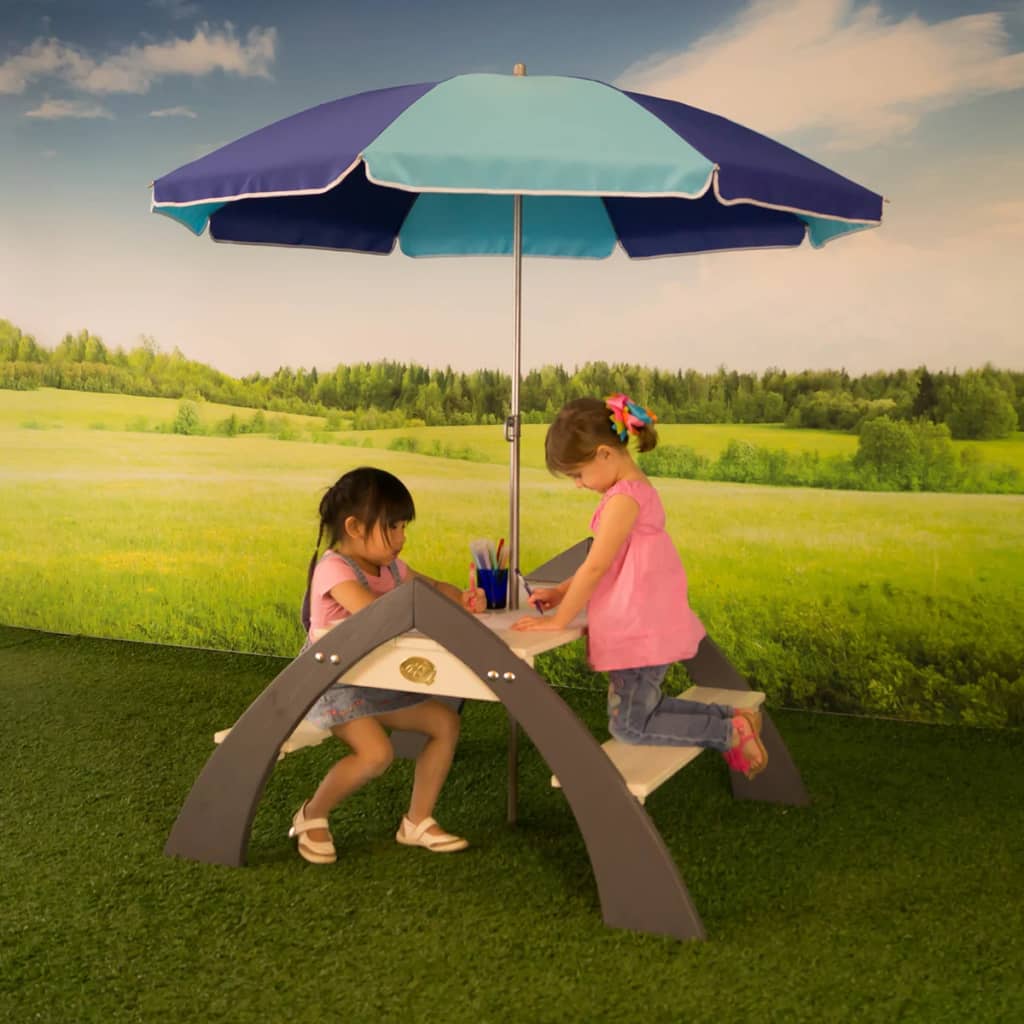 Children's Picnic Table Kylo Grey and White A031.021.00-AXI-Yes Bebe