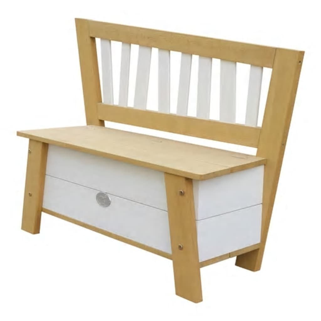 Storage Bench Corky Brown and White-Storage Benches-AXI-Yes Bebe