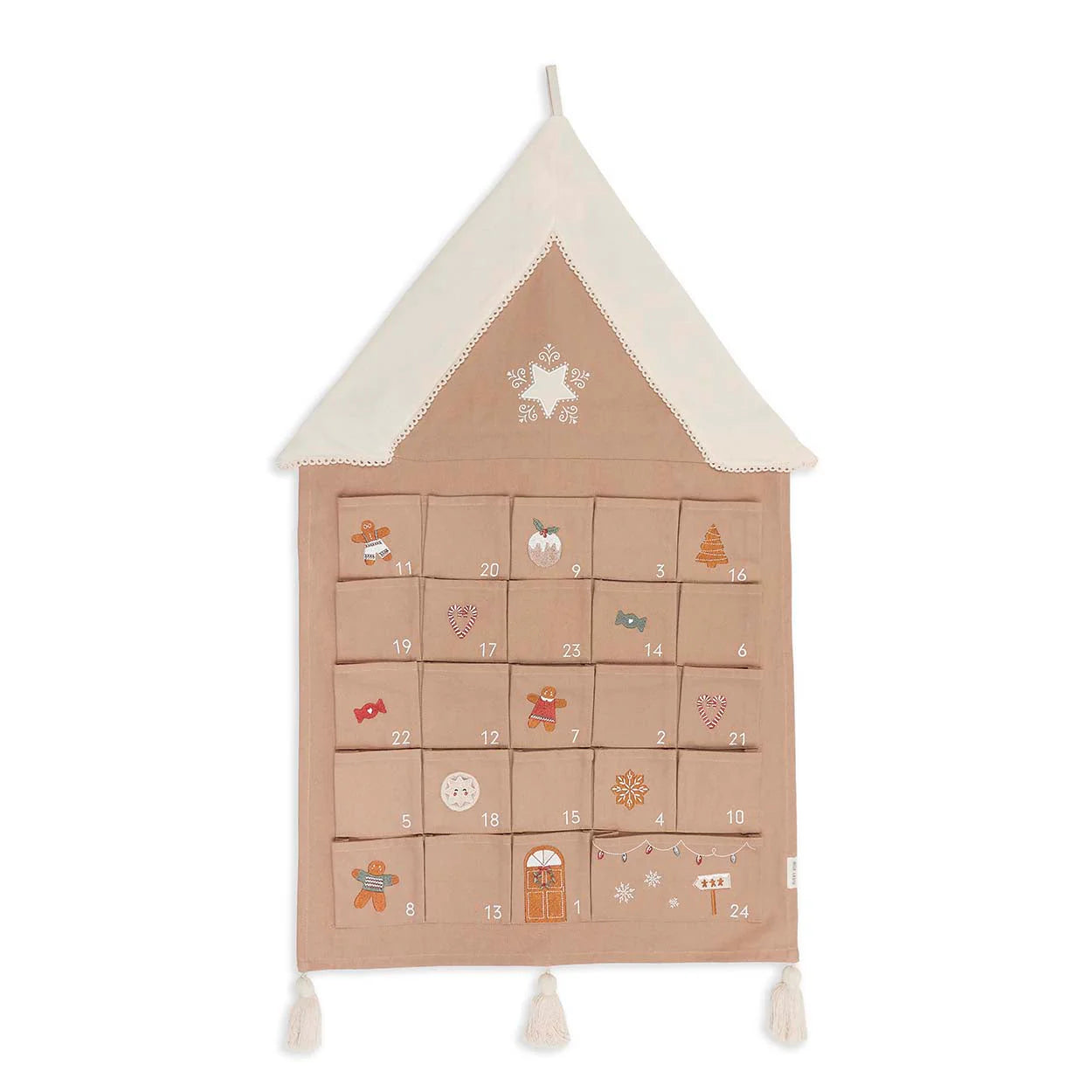 Advent Calendar-Advent Calendars-Avery Row-Gingerbread House-Yes Bebe