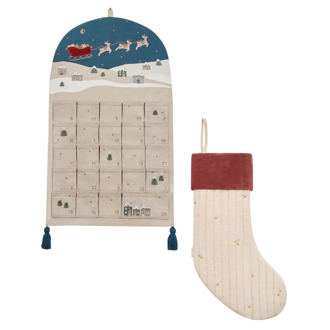 Advent Calendar & Stocking - Stars-Home & Garden Bundles-Avery Row-Yes Bebe