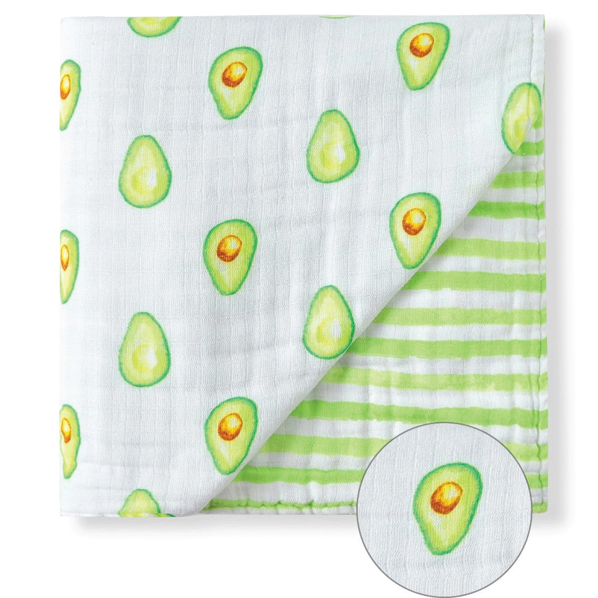 Organic Snug Blanket - Avocado