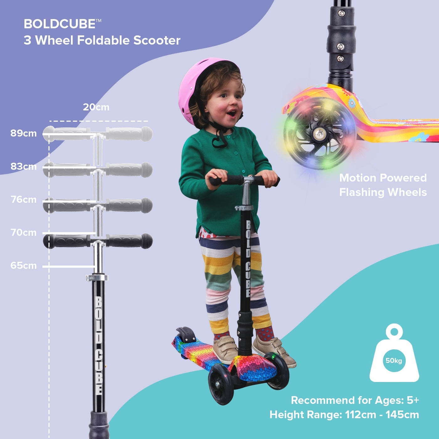 Astro Dream - Big 3 Wheel Scooter-Scooters-BOLDCUBE Scooters-Yes Bebe