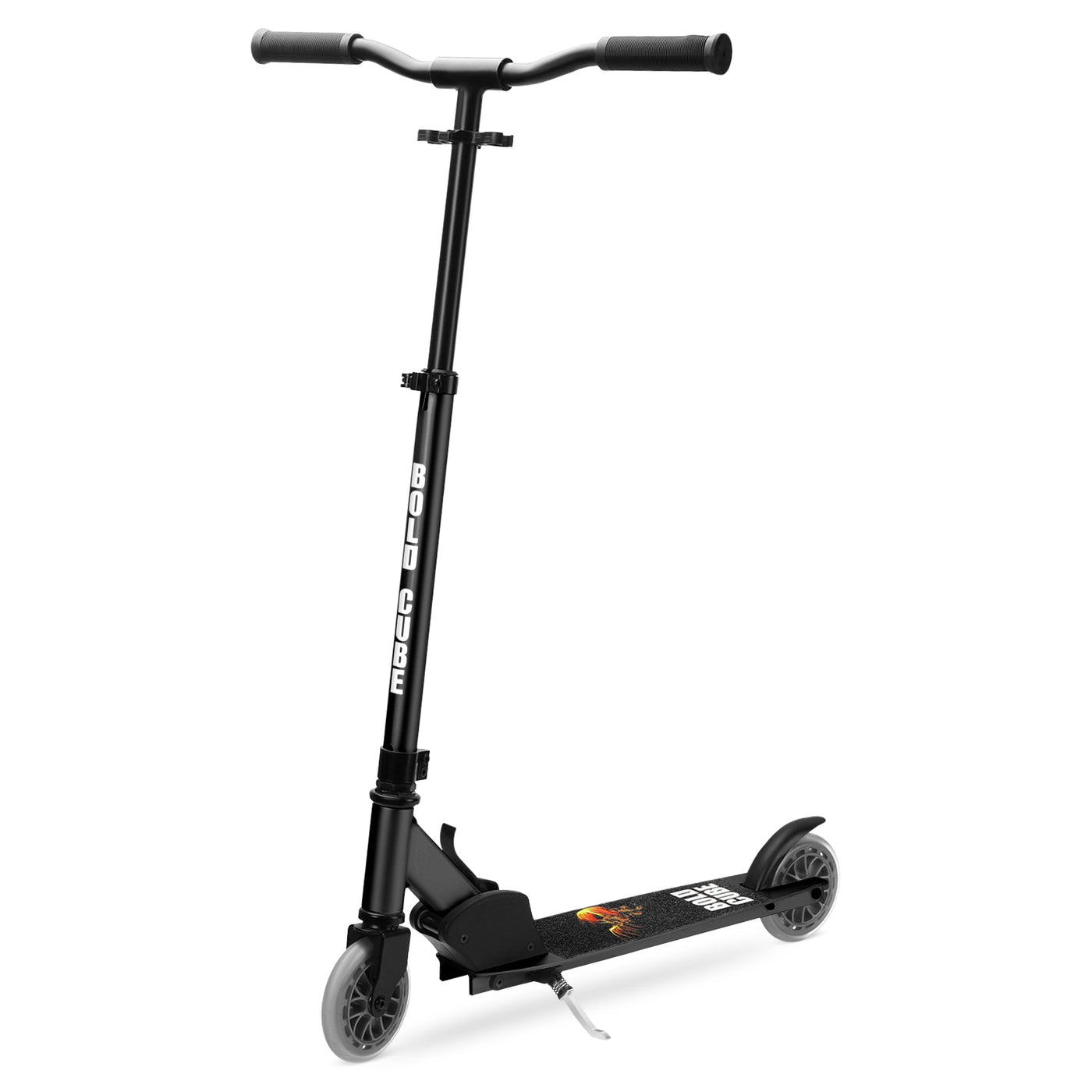 Black - Deluxe 2 Wheel Scooter-Scooters-BOLDCUBE Scooters-Yes Bebe