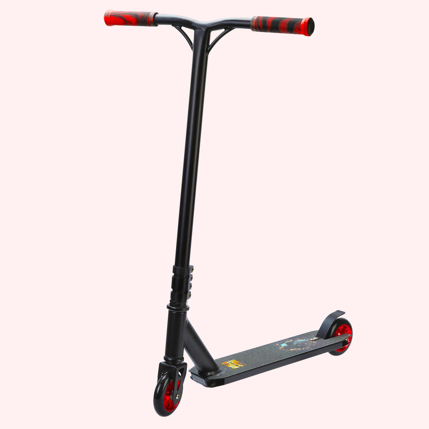 Black - Deluxe Stunt Scooter-Scooters-BOLDCUBE Scooters-Yes Bebe