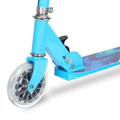 Blue - 2 Wheel Scooter-Scooters-BOLDCUBE Scooters-Yes Bebe