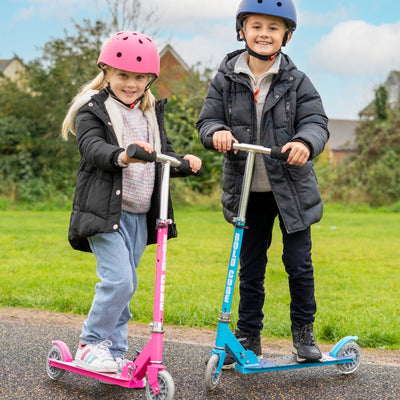 Blue - 2 Wheel Scooter-Scooters-BOLDCUBE Scooters-Yes Bebe