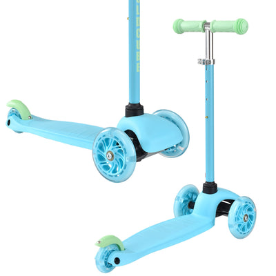 Blue & Green - Teeny 3 Wheel Scooter-Scooters-BOLDCUBE Scooters-Yes Bebe