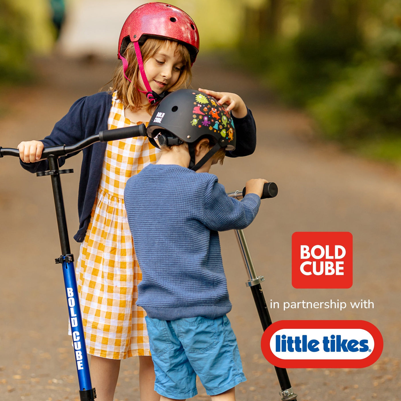 Boldcube X Little Tikes Kids Balance Bike-Balance Bikes-BOLDCUBE Scooters-Pink-Yes Bebe