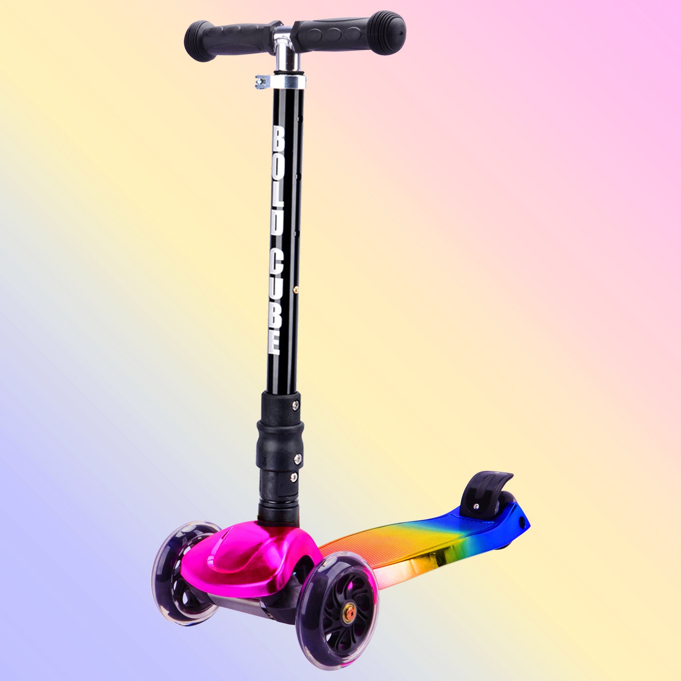 Candy Floss - Big 3 Wheel Scooter-Scooters-BOLDCUBE Scooters-Yes Bebe