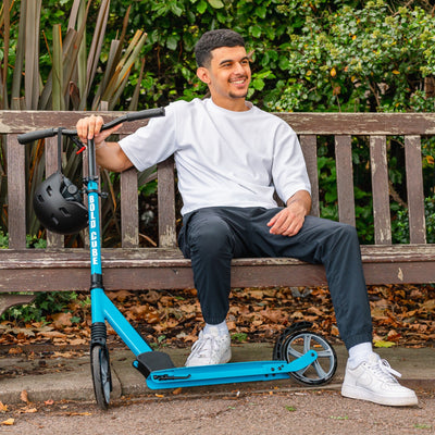 Cyan - Big 2 Wheel Scooter-Scooters-BOLDCUBE Scooters-Yes Bebe