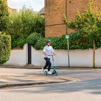 Cyan - Big 2 Wheel Scooter-Scooters-BOLDCUBE Scooters-Yes Bebe