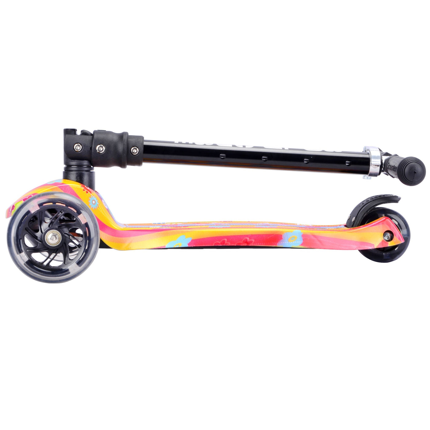 Flower Power - Big 3 Wheel Scooter-Scooters-BOLDCUBE Scooters-Yes Bebe