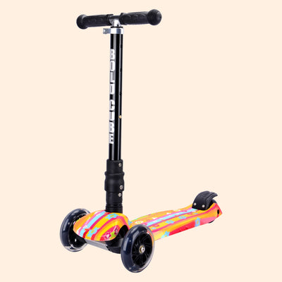 Flower Power - Big 3 Wheel Scooter-Scooters-BOLDCUBE Scooters-Yes Bebe