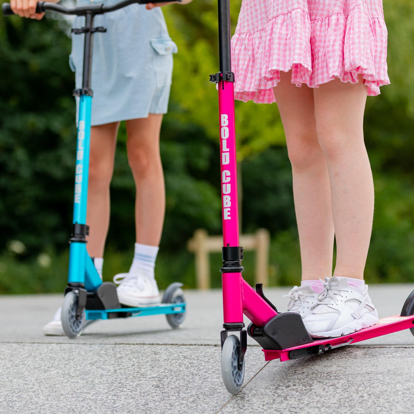 Fuchsia - Deluxe 2 Wheel Scooter-Scooters-BOLDCUBE Scooters-Yes Bebe