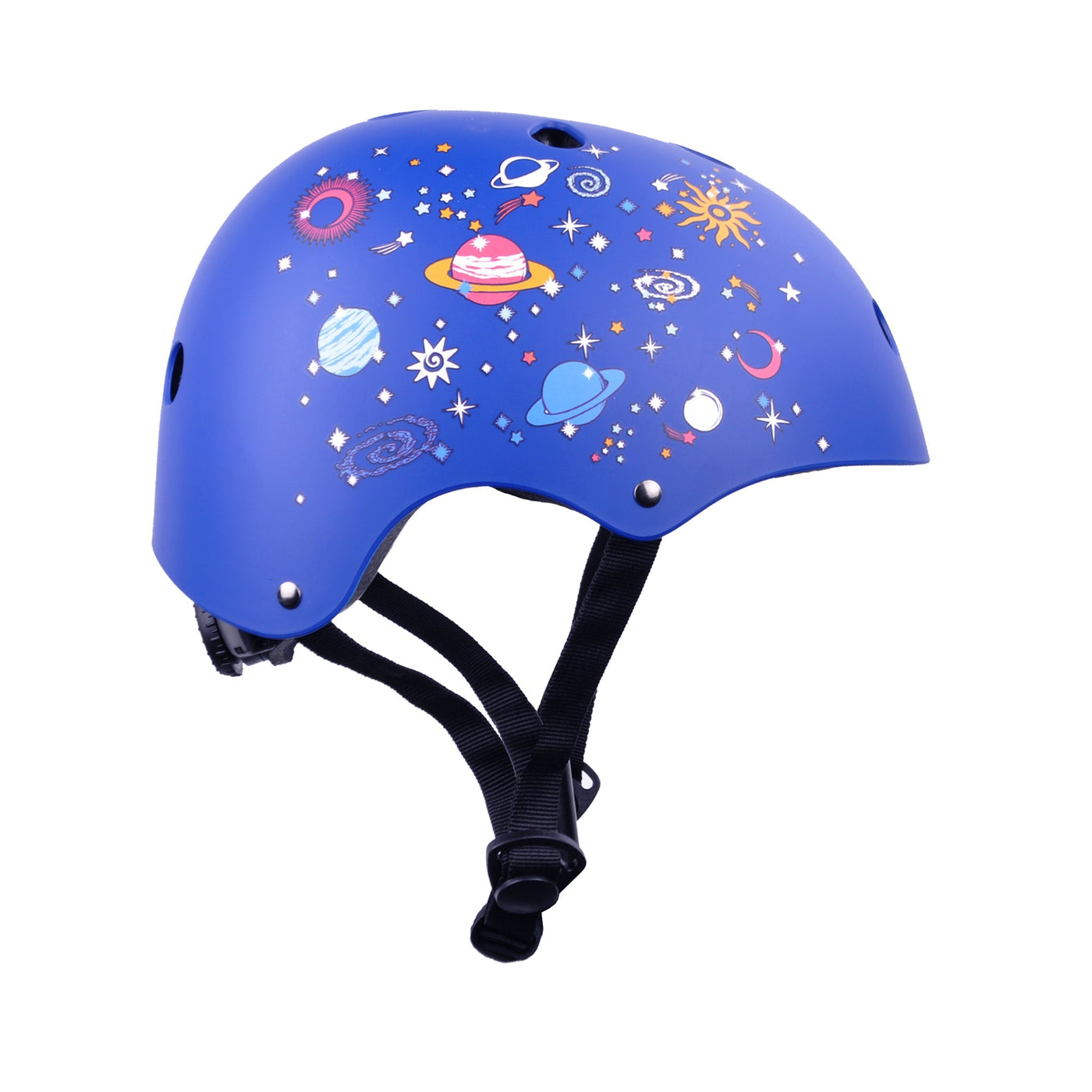 Galaxy Sky Blue - Kids Helmet-Scooter Accessories-BOLDCUBE Scooters-Small (S)-Yes Bebe