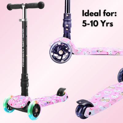 Kitty Love - Big 3 Wheel Scooter-Scooters-BOLDCUBE Scooters-Yes Bebe