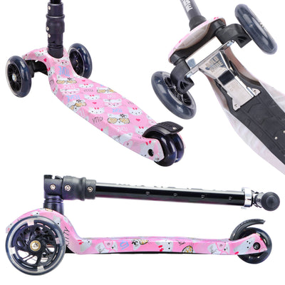 Kitty Love - Big 3 Wheel Scooter-Scooters-BOLDCUBE Scooters-Yes Bebe