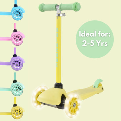 Lemon - Teeny 3 Wheel Scooter-Scooters-BOLDCUBE Scooters-Yes Bebe