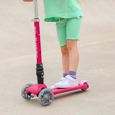 Mermaid - Teeny Fold 3 Wheel Scooter-Scooters-BOLDCUBE Scooters-Yes Bebe