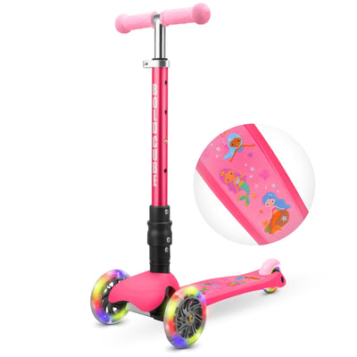 Mermaid - Teeny Fold 3 Wheel Scooter-Scooters-BOLDCUBE Scooters-Yes Bebe