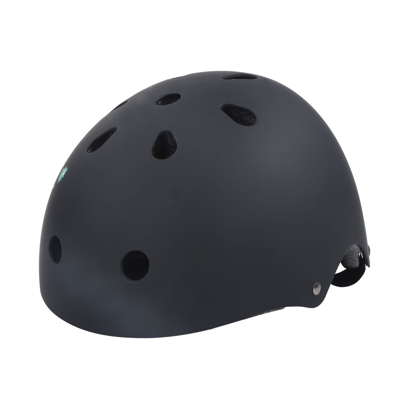 Monster Party Black - Kids Helmet-Scooter Accessories-BOLDCUBE Scooters-Small (S)-Yes Bebe