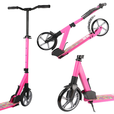 Pink - Big 2 Wheel Scooter-Scooters-BOLDCUBE Scooters-Yes Bebe