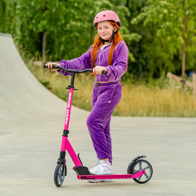 Pink - Big 2 Wheel Scooter-Scooters-BOLDCUBE Scooters-Yes Bebe