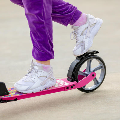 Pink - Big 2 Wheel Scooter-Scooters-BOLDCUBE Scooters-Yes Bebe