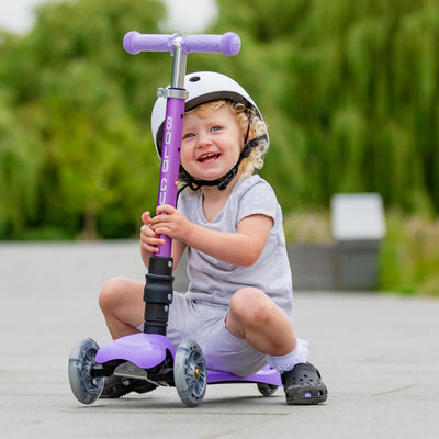 Unicorn - Teeny Fold 3 Wheel Scooter-Scooters-BOLDCUBE Scooters-Yes Bebe