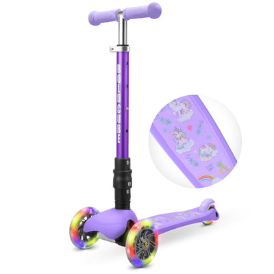 Unicorn - Teeny Fold 3 Wheel Scooter-Scooters-BOLDCUBE Scooters-Yes Bebe