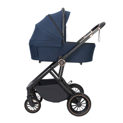 Chia Pram Pushchair-Pushchairs & Prams-Babymore-Midnight Blue-Yes Bebe