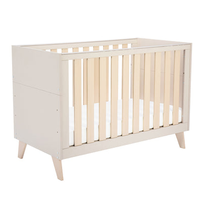 Dante Mini Cot Bed-Cots & Cot Beds-Babymore-Cashmere-Yes Bebe