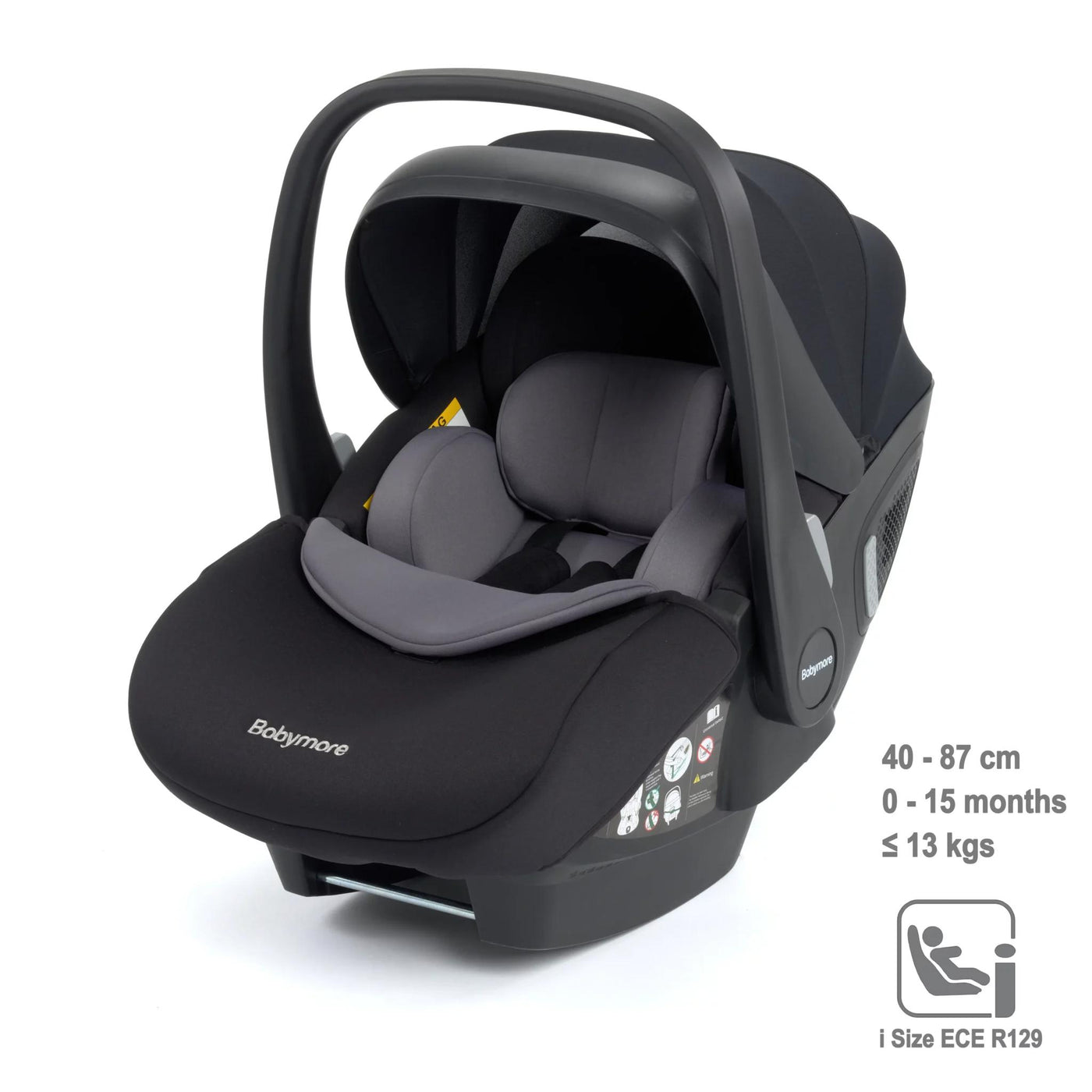 Pecan i-Size Baby Car Seat with Isofix Base-Car Seats-Babymore-Yes Bebe