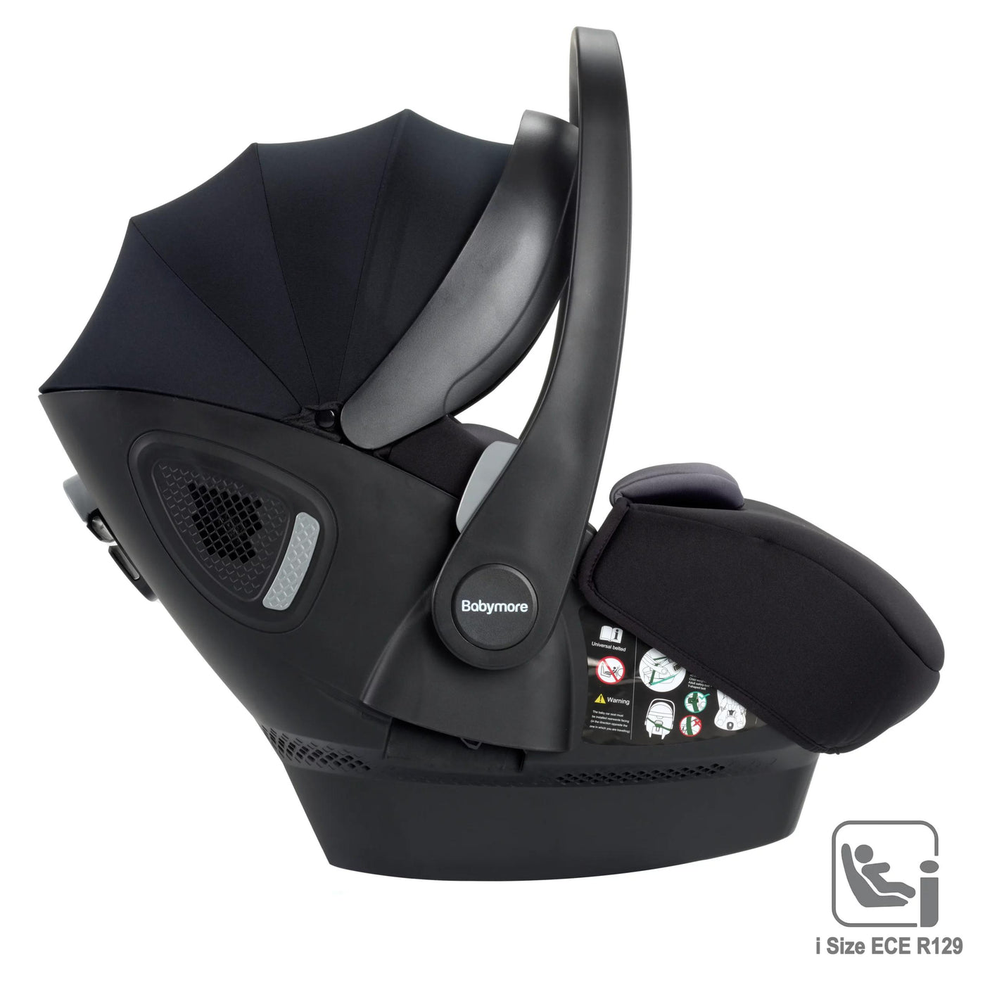 Pecan i-Size Baby Car Seat with Isofix Base-Car Seats-Babymore-Yes Bebe