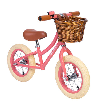 First Go Balance Bike-Balance Bikes-Banwood-Coral-Yes Bebe