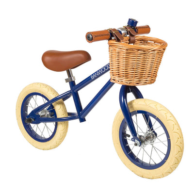 First Go Balance Bike-Balance Bikes-Banwood-Navy Blue-Yes Bebe