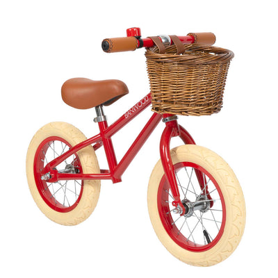 First Go Balance Bike-Balance Bikes-Banwood-Red-Yes Bebe
