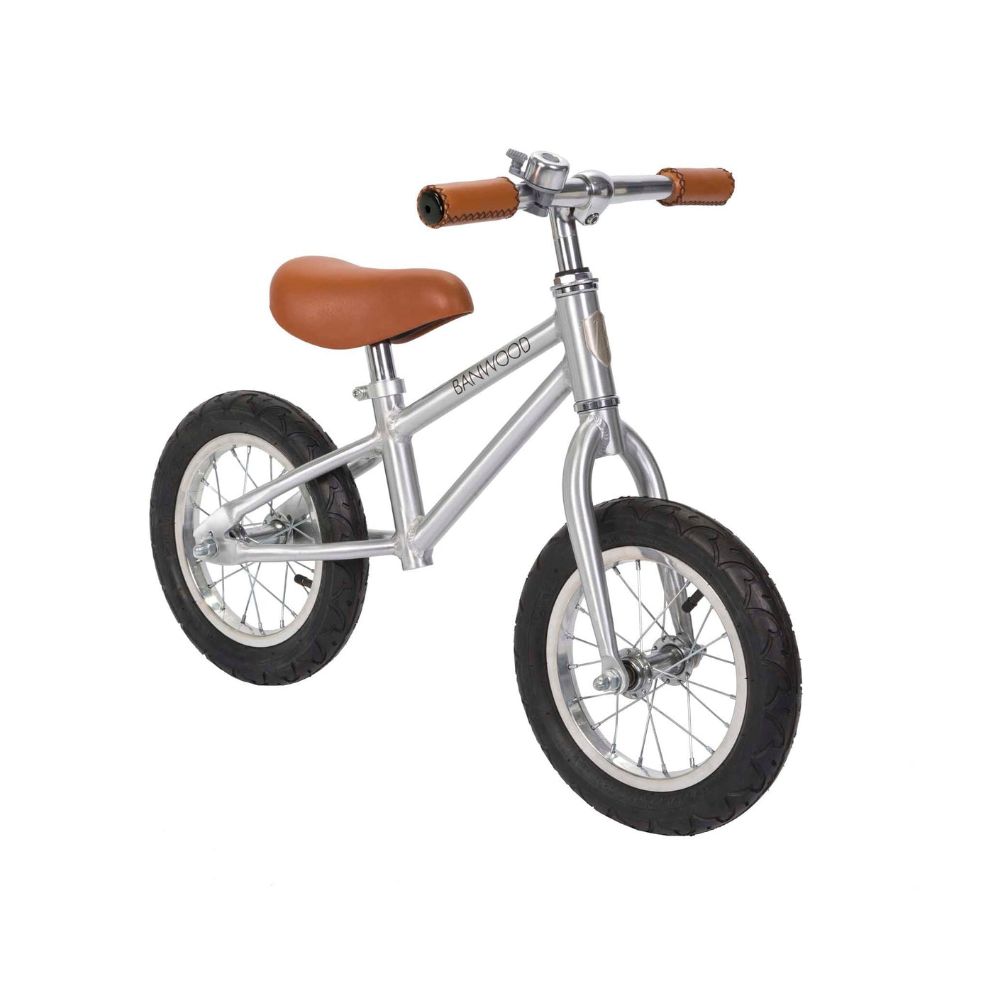 First Go Balance Bike-Balance Bikes-Banwood-Chrome-Yes Bebe