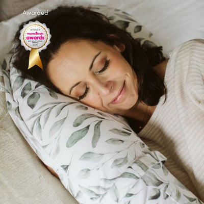 Pregnancy & Nursing (3-in-1) Pillow - Waterleaves-BellaMoon UK-Waterleaves-Yes Bebe