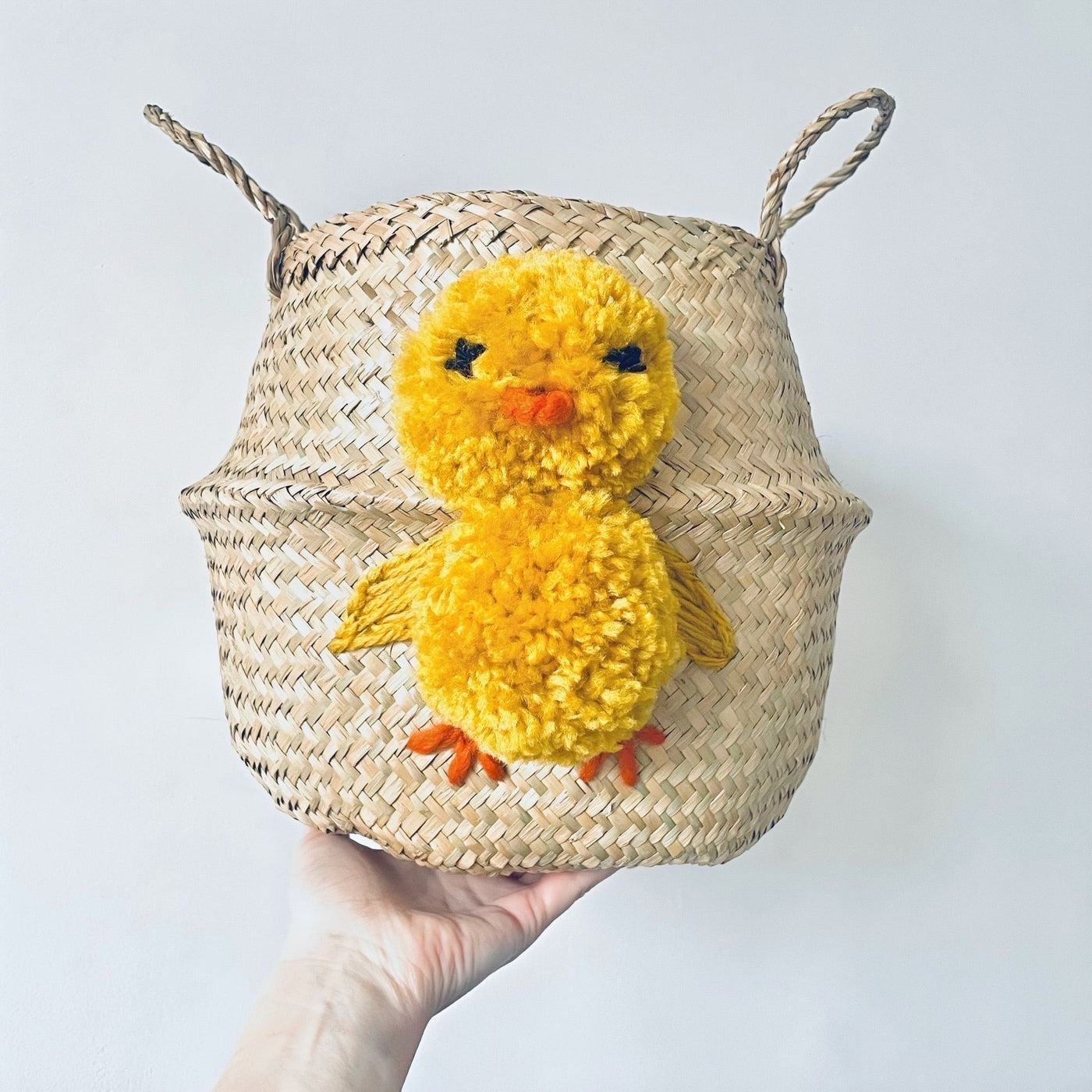 Easter Chick Basket - Medium-Basket-Bellybambino-Yes Bebe